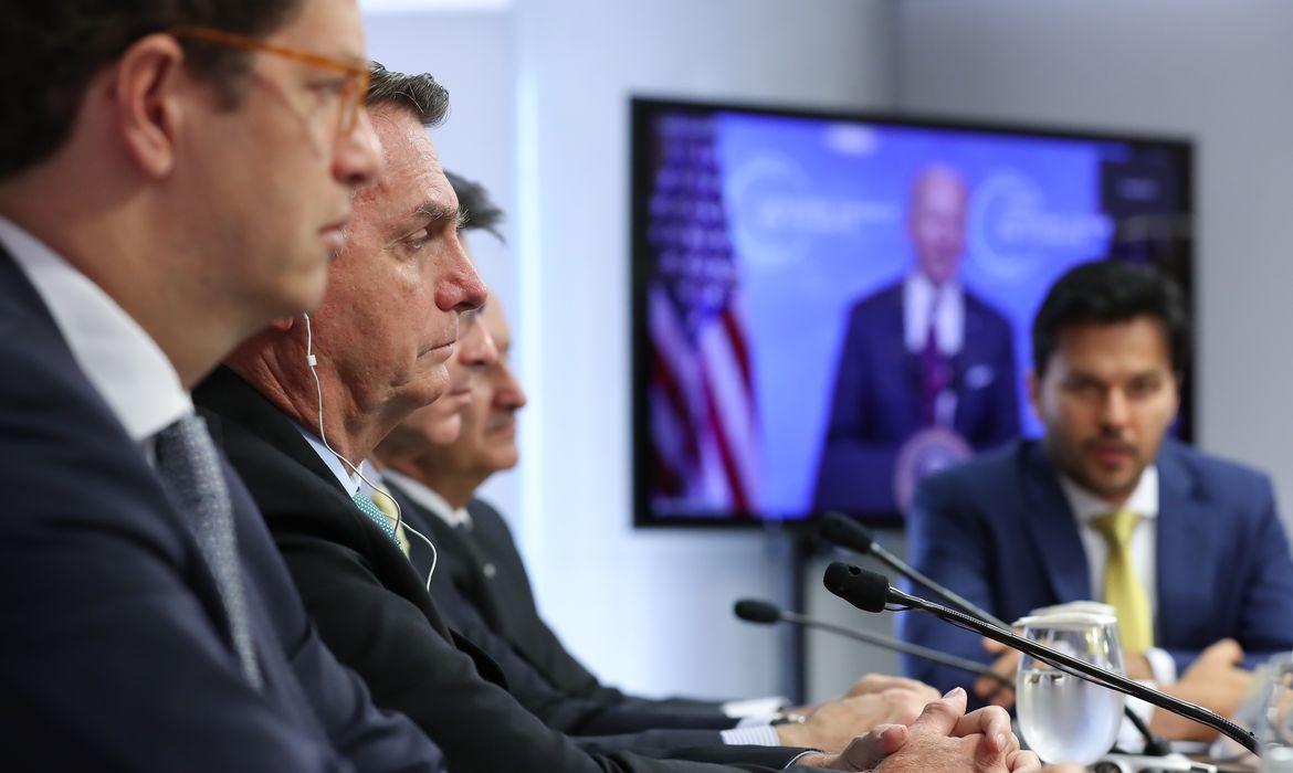 Presidente Jair Bolsonaro participa da Cúpula de Líderes sobre o Clima (videoconferência)