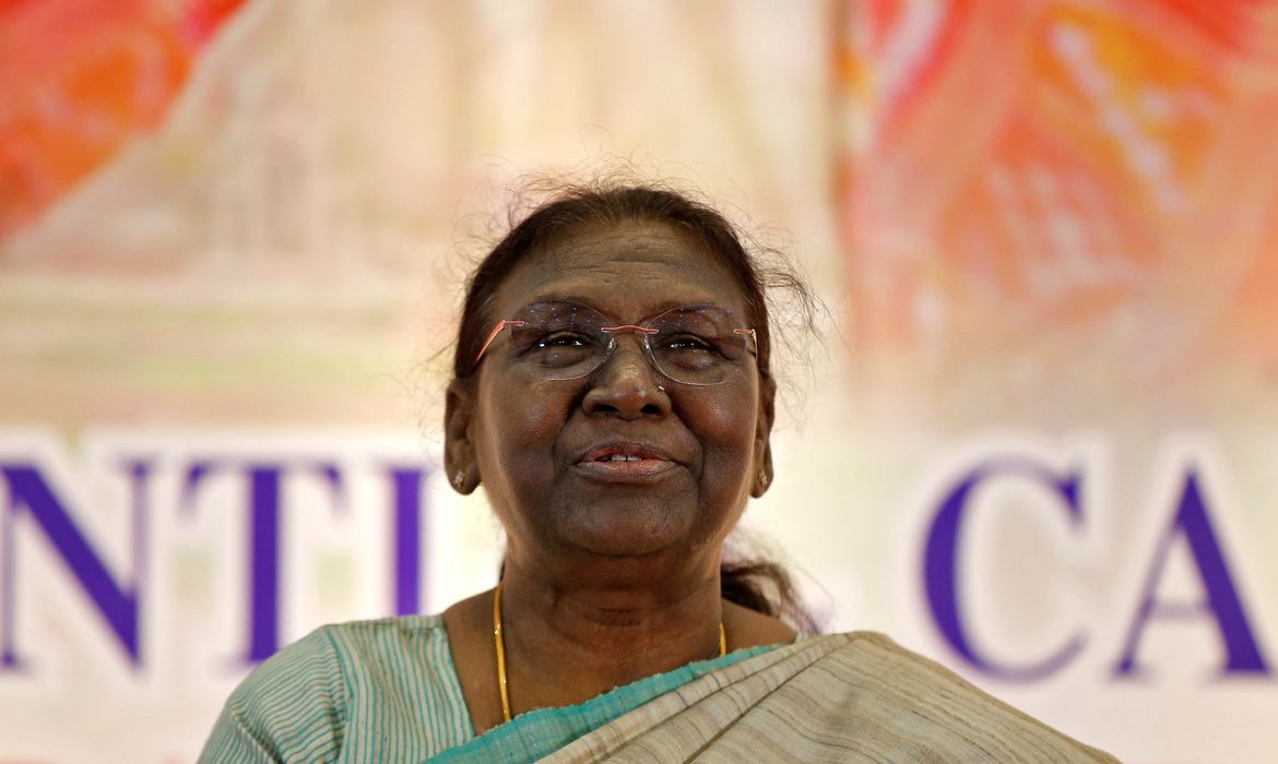 Droupadi Murmu é eleita presidente da Índia