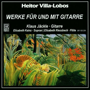 Capa do CD de Villa-Lobos, do violonista alemão Klaus Jäckle/Divulgação Capa do CD de Villa-Lobos, do violonista alemão Klaus Jäckle