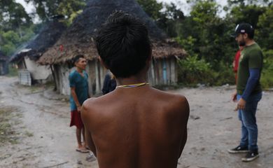 Surucucu (RR), 10/02/2023 - Vista da Maloca de Xerimifique, em Surucucu, Terra Indígena Yanomami. Foto: Fernando Frazão/Agência Brasil
