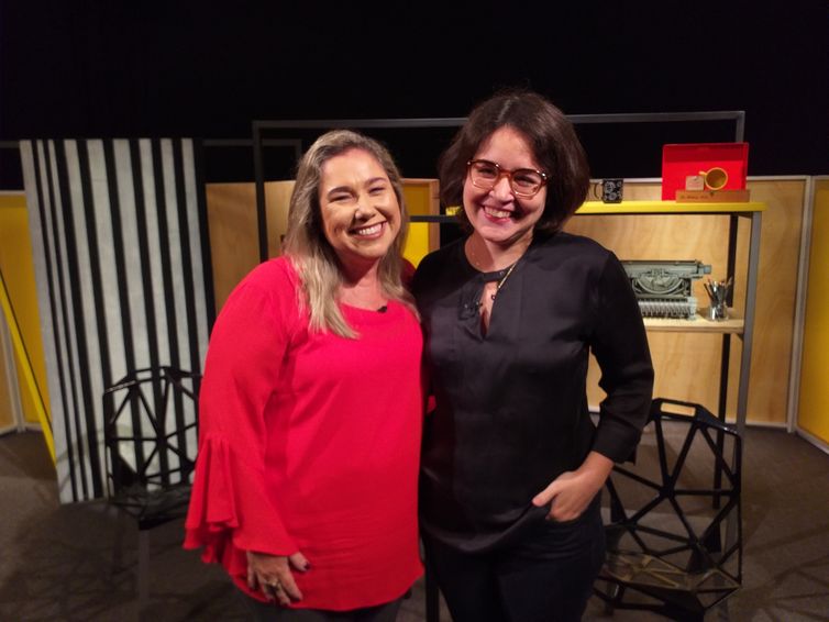 Katy Navarro conversa sobre a Flip 2019 com a curadora e editora jornalista e editora Fernanda Diamant