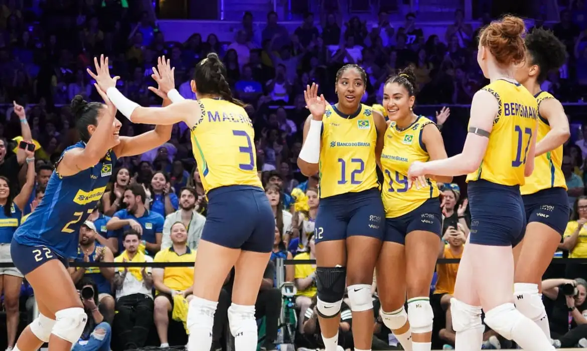 brasil, eua, liga das nações de vôlei