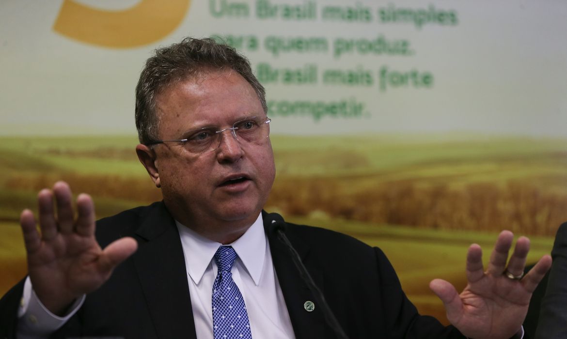 Brasília - O ministro da Agricultura, Blairo Maggi, apresenta relatório da Operação Carne Fraca (Fabio Pozzebom/Agência Brasil)