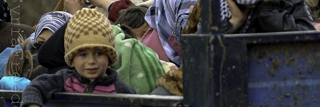 Refugiados sírios na Turquia Acampamento de refugiados sírios na Turquia