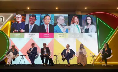 Rio de Janeiro (RJ), 26/05/2025 - Mesa: Redefinindo a Arquitetura Financeira Global : O Papel Estratégico das Organizações Multilaterais, Bancos de Desenvolvimento e Investidores Privados, durante o II Fórum de Finanças Climáticas e de Natureza, no Hotel Prodigy Santos Dumont. Foto: Tânia Rêgo/Agência Brasil