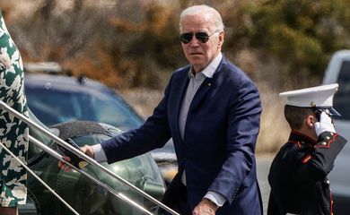 Presidente dos EUA, Joe Biden, em Rehoboth Beach, no Estado norte-americano de Delaware