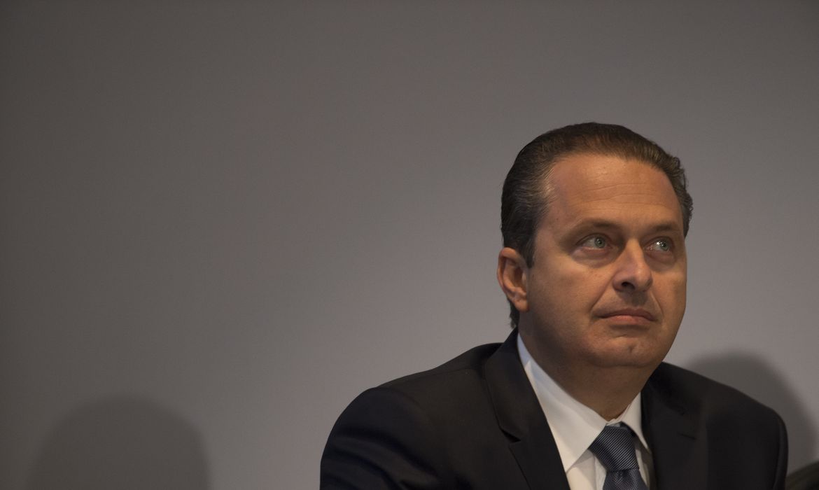 O candidato à Presidência pelo PSB, Eduardo Campos