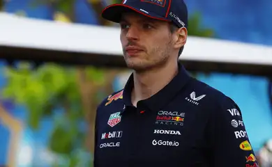 Max Verstappen durante Grande Prêmio da Arábia Saudita de Fórmula 1
17/04/2025 REUTERS/Rula Rouhana