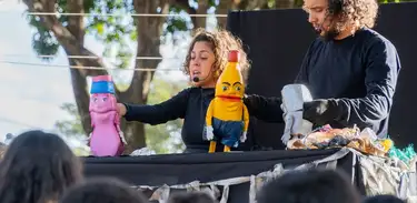 Espetáculo Papo de Lixo
