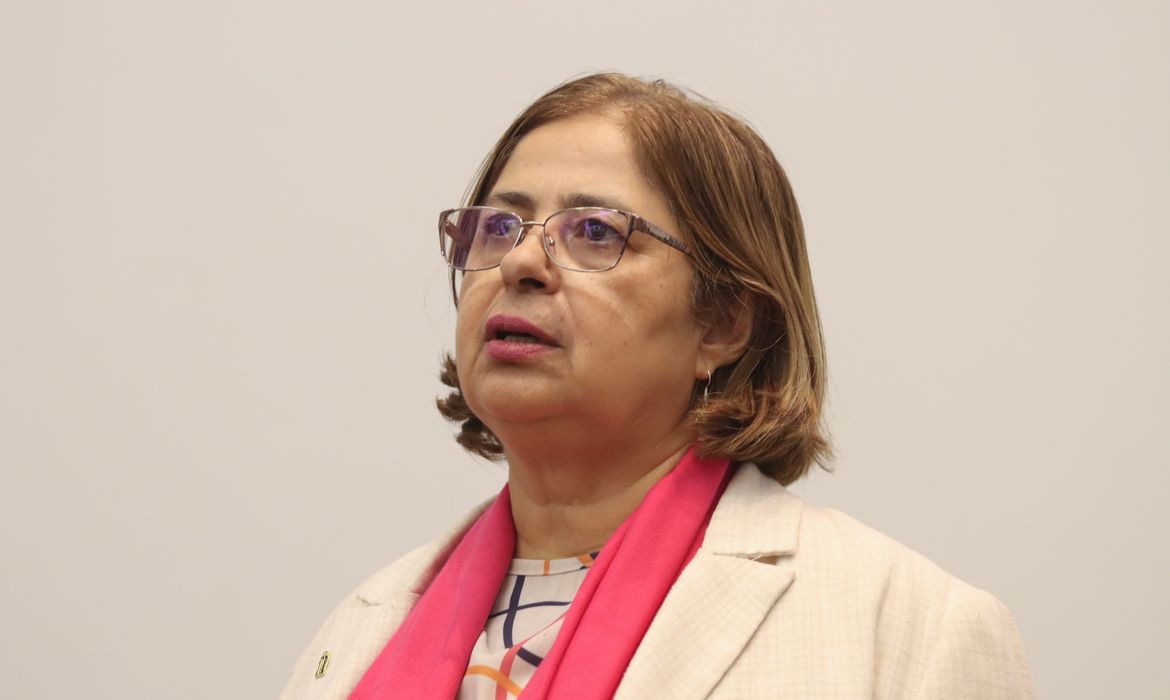 Brasília, (DF) – 12/09/2023 –   Primeira reunião do grupo de trabalho interministerial (GTI), Ministra das Mulheres, Cida Gonçalves. Foto Valter Campanato/Agência Brasil.