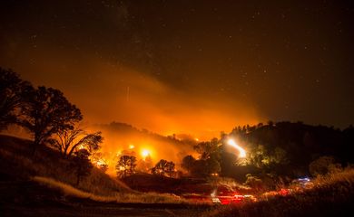Incêndio na Califórnia