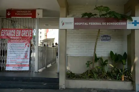 Rio de Janeiro (RJ), 20/05/2024 –  Fachada do Hospital Federal de Bonsucesso, na zona norte da capital fluminense. Foto: Tomaz Silva/Agência Brasil