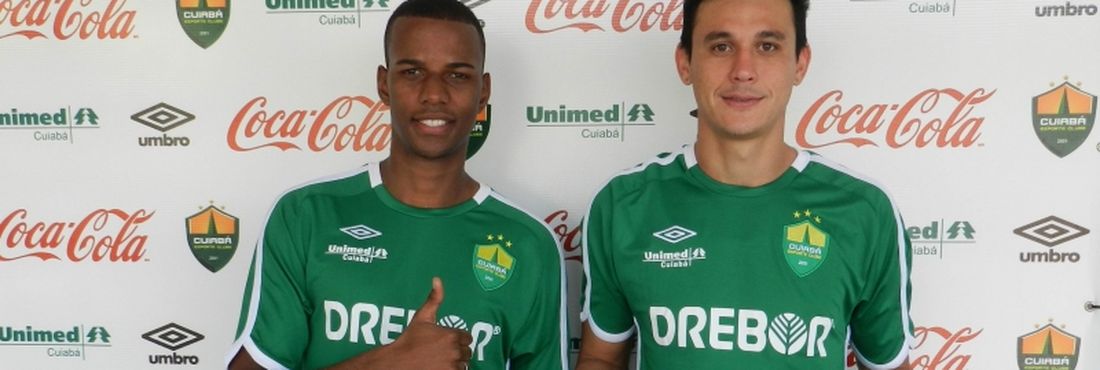 Zagueiro André e atacante Silas, novos jogadores do Cuiabá