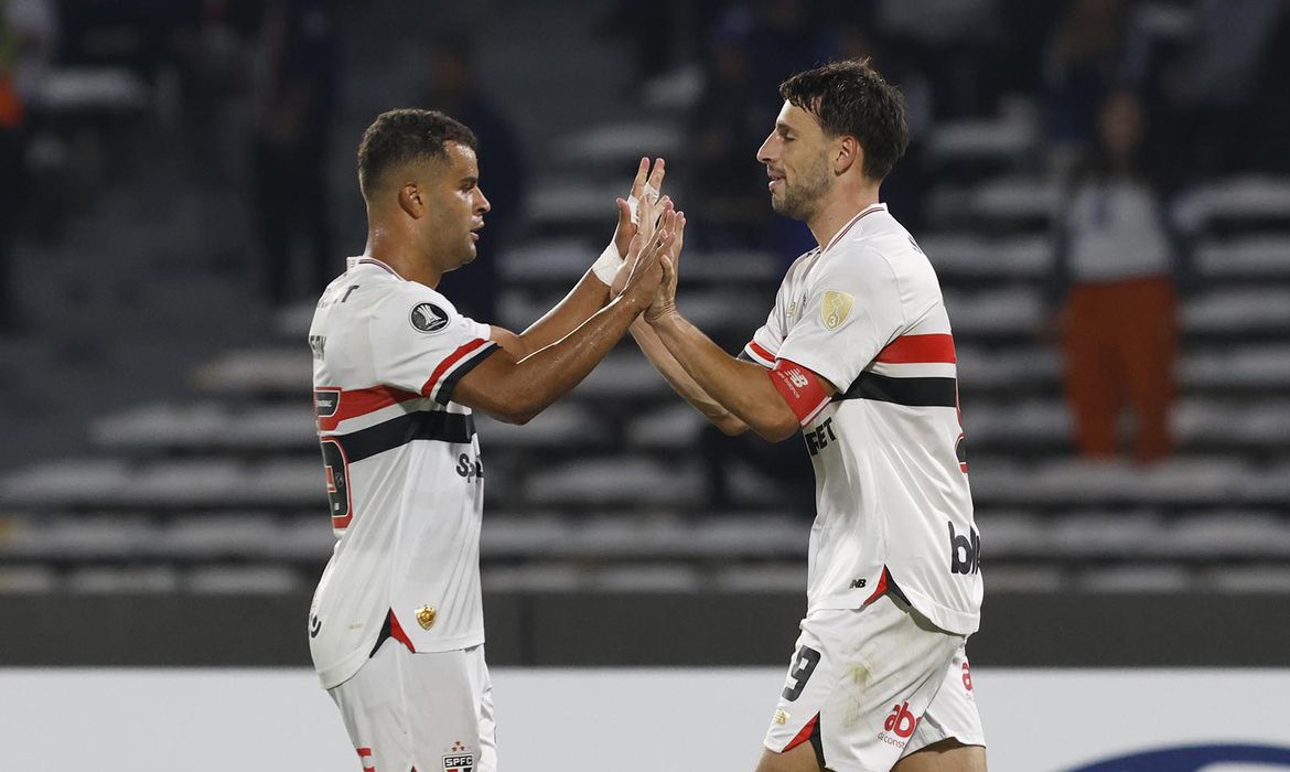 São Paulo (SP) 03/04/2025 -  São Paulo estreia bem e vence Talleres na Argentina pela Libertadores
Foto: Rubens Chiri/Saopaulofc.net