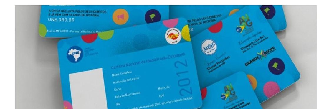 Carteira Nacional de Estudante Carteirinhas