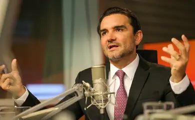 Brasília (DF) 19/08/2025 - O ministro do Turismo, Celso Sabino, participa do programa Bom Dia, Ministro Foto: Fabio Rodrigues-Pozzebom/ Agência Brasil