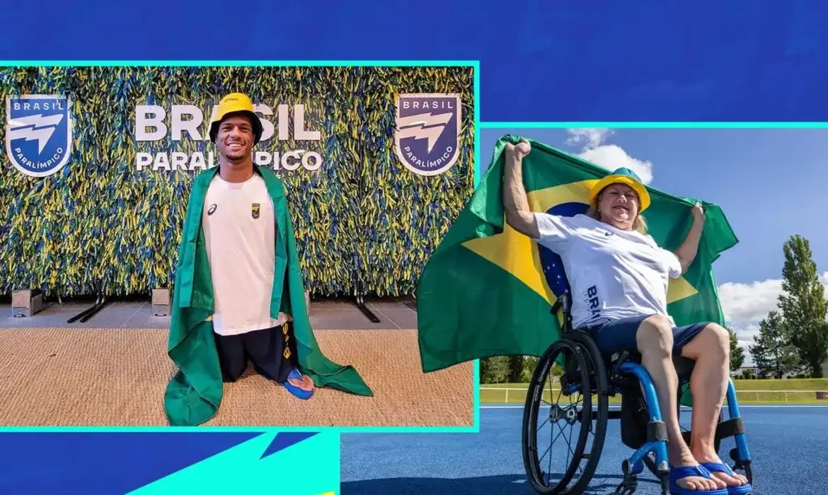 Gabriel Araújo e Beth Gomes serão os porta-bandeiras da Paralimpíada de Paris - nomes foram divulgados em 27/08/2024