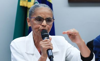 Brasília (DF) 16/10/2024 A ministra do Meio Ambiente e Mudança do Clima, Marina Silva, participa de audiência pública  na Comissão de Agricultura, Pecuária, Abastecimento e Desenvolvimento Rural da Câmara dos Deputados. Foto Lula Marques/ Agência Brasil