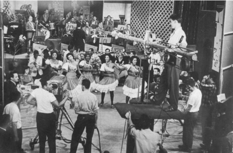 Arquivo Multimeios. CCSP. Programa Musical - TV Record-1955.