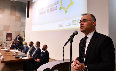 O ministro André Mendonça da Justiça e Segurança Pública, Dia Internacional de Combate às Drogas