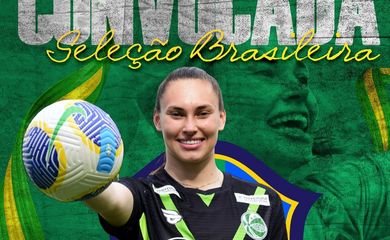 Cláudia, goleira do Juventude, é convocada pela primeira vez para a seleção brasileira feminina, em 12/11/2024