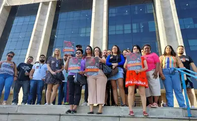 Rio de Janeiro (RJ) 23/08/2024 - Professores querem cumprimento do protocolo de segurança na Maré
Foto: Secretaria Municipal de Ordem Pública/Divulgação