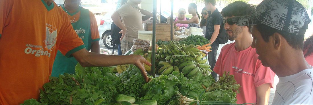 Feria de alimentos orgânicos Feria de alimentos orgânicos.
