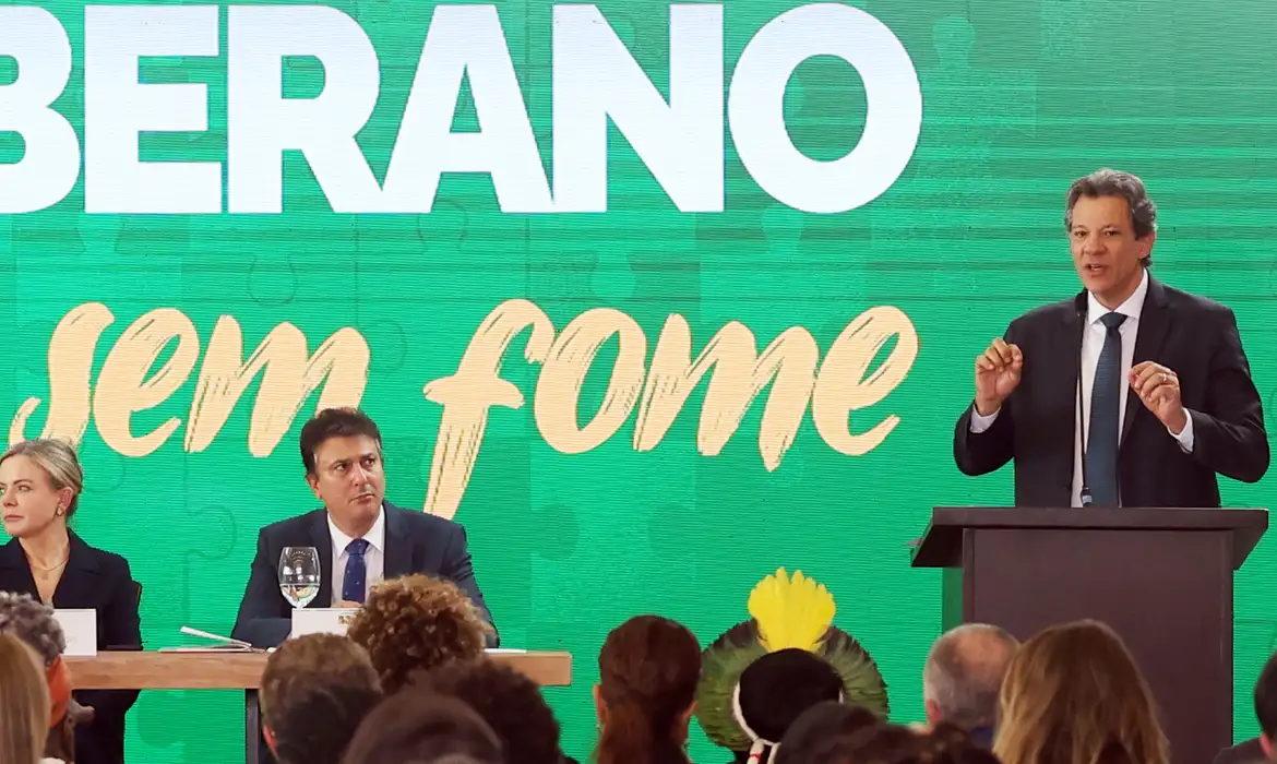 Antonio Cruz/Agência Brasil Brasília (DF), 05/08/2025 - Ministro da Fazenda, Fernando Haddad, durante 5ª Reunião Plenária do Conselho de Desenvolvimento Econômico Social Sustentável (CDESS), realizado no Palácio do Itamaraty. Foto: Antonio Cruz/Agência Brasil
