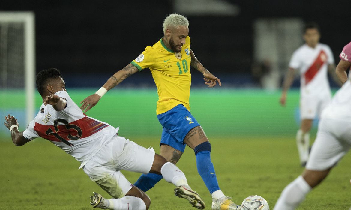 Neymar - Copa América 2021 - Brasil x Peru - fase de grupos