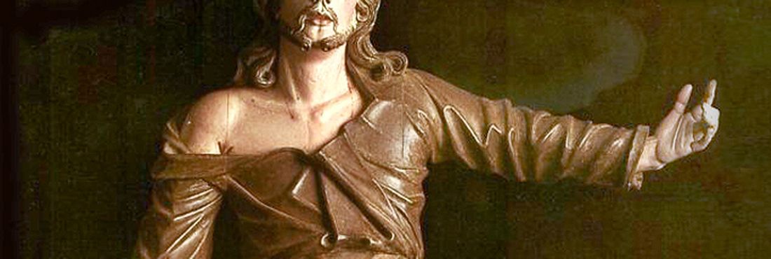 Escultura de Cristo feita por Aleijadinho