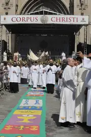 São Paulo (SP), 19/06/2025 -  Solenidade de Corpus Christi na Catedral da Sé, presidida pelo Cardeal Odilo Scherer.  Foto: Paulo Pinto/Agência Brasil