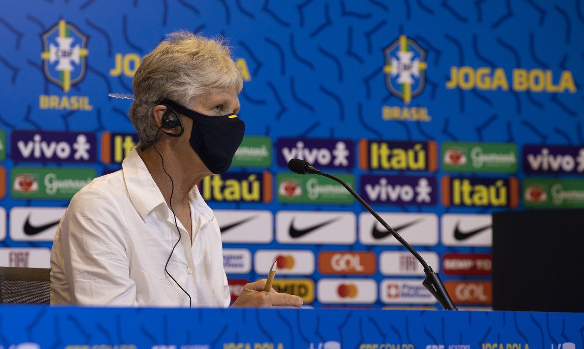 Técnica Pia Sundhage convoca seleção brasileira feminina de futebol, em 21/05/2021