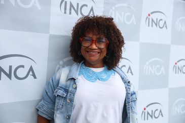 Rio de Janeiro (RJ), 27/10/2026 – A paciente do Instituto Nacional de Câncer (INCA), Solange Barbosa de Freitas durante lançamento da publicação Disparidades Raciais na Incidência do Câncer de Mama, evento faz parte do Outubro Rosa, na sede da instituição, no centro do Rio de Janeiro. Foto: Tomaz Silva/Agência Brasil
