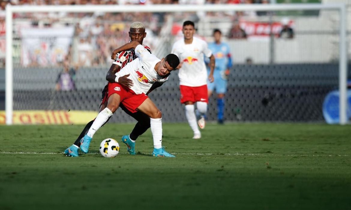 Paulista Soccer Championship Red Bull Bragantino Sao Paulo