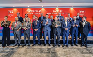 Bruxelas (BE) 18/07/2023 - O presidente, Luiz Inácio Lula da Silva, possa para foto com integrantes da Sessão Plenária da III Cúpula CELAC-UE, em Bruxelas, na Bélgica.
Foto:Ricardo Stuckert/PR