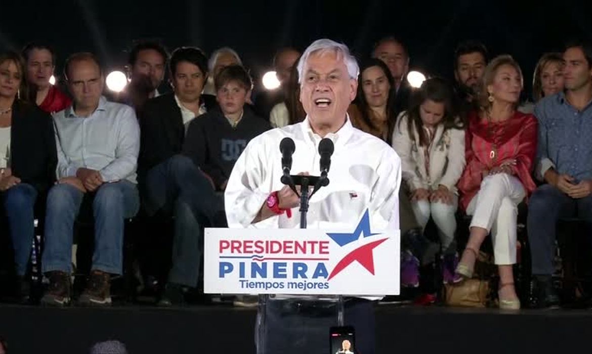 O presidente do Chile, Sebastián Piñera