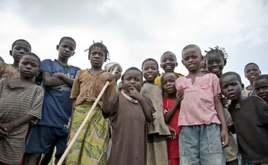 Crianças africanas