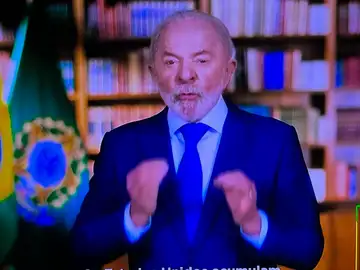 Brasília (DF), 17/07 /2025  - Presidente Luiz Inácio Lula da Silva durante pronunciamento a Nação. Foto: Lula Marques/Agência Brasil/ Reprodução TV