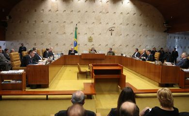 Brasília - Sessão plenária do STF de abertura do Ano Judiciário de 2017 e homenagem ao ministro Teori Zavascki (José Cruz/Agência Brasil)
