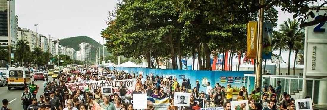 Protesto no Rio
