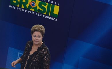 A presidenta Dilma Rousseff participa de cerimônia de posse dos novos ministros do Desenvolvimento Agrário; das Cidades; da Ciência, Tecnologia e Inovação; da Pesca e Aquicultura; do Turismo; e da Agricultura, Pecuária e Abastecimento.