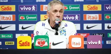 Carlo Ancelotti, técnico da Seleção Brasileira