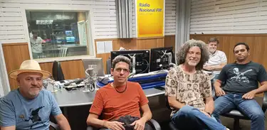 Integrantes da banda Arkablues