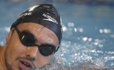 Victor Colonese. Treino da selecao brasileira de maratonas aquaticas. Campeonato Mundial dos Esportes Aquáticos. 11 de Julho de 2019, Yeosu, Coreia do Sul. Foto:  Satiro Sodré/rededoesporte.gov.br