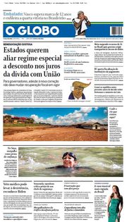 Capa do Jornal O Globo Edição 2024-07-18