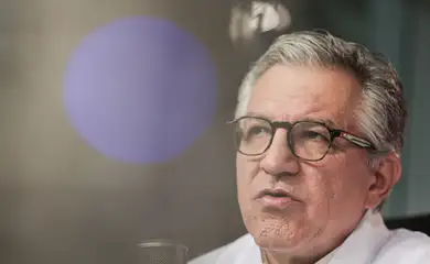 Brasília (DF), 15/12/2025 – Ministro Alexandre Padilha participa do programa Bom dia, Ministro, na Empresa Brasil de Comunicação (EBC).
Foto: Joédson Alves/Agência Brasil