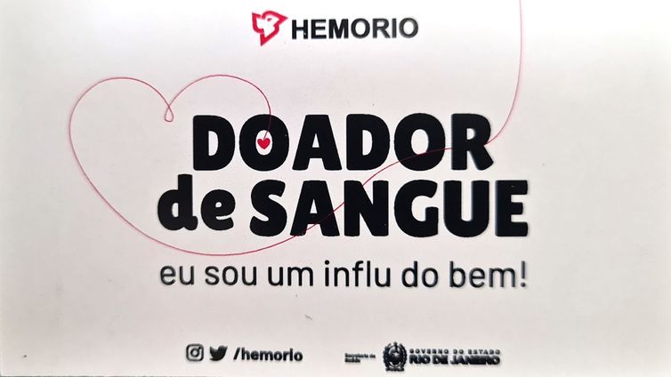 Rio de Janeiro (RJ), 29.04.2024 - Campanha de doação de sangue para as olimpíadas 2024 do Instituto Estadual de Hematologia - Hemorio. Foto: Hemorio/Divulgação