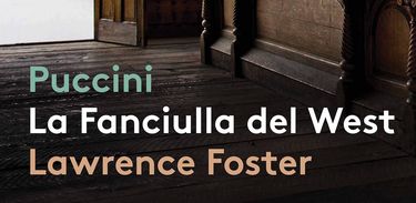Capa do CD da ópera “La Fanciulla del West”, de Puccini