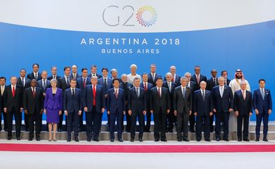 Buenos Aires/Argentina - Presidente da República, Michel Temer, posa para foto Oficial com Chefes de Estado e de Governo do G20. 