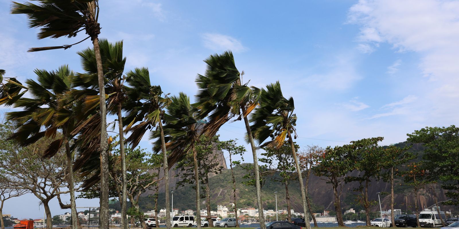 Defesa Civil emite alerta de ventos fortes e chuva no Rio de Janeiro